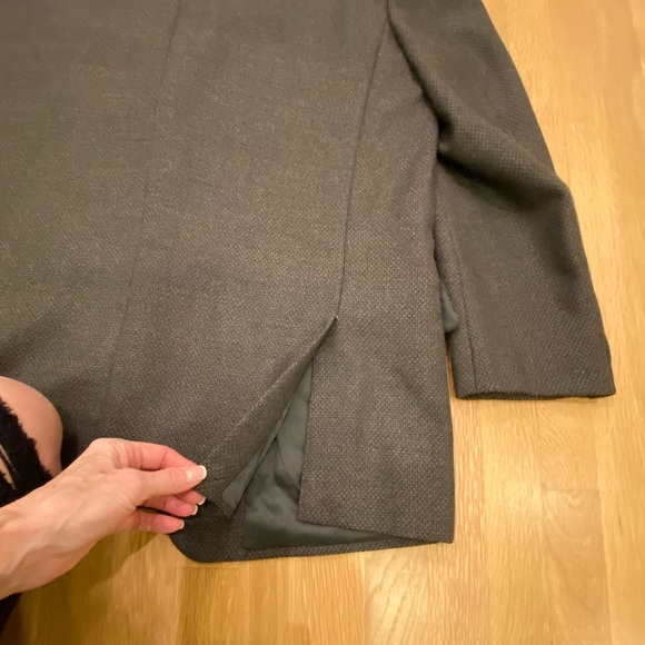 Joseph Abboud Mens Brown Textured Weave Blazer / Size See Measurements - Picture 7 of 11